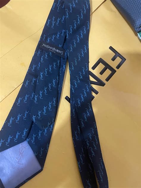 ysl neck tie.